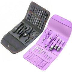 Kit De Manicure 16 Piezas Con Estuche