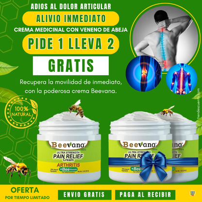 2 x 1, crema dolores y articulaciones, lleva 1 GRATIS