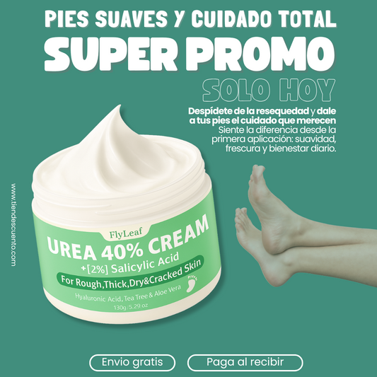 Crema Ultra Hidratante y Suavizante Total, Urea 40%